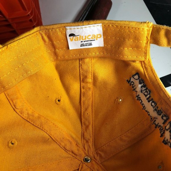 Yellow Volkswagen Adjustable Hat NWOT - Picture 3 of 3